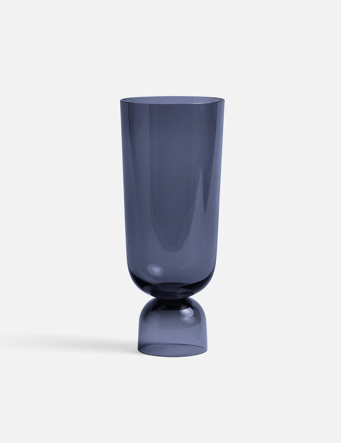 BOTTOMS UP VASE (NAVY BLUE)